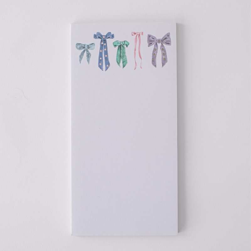 Assorted Antique Bows Notepad