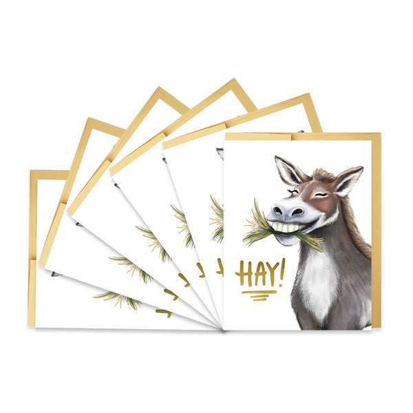 Hay Donkey - Boxed Set of Six