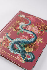 2025 Collage Snake Bling 17-Month Weekly Large Bound Planner