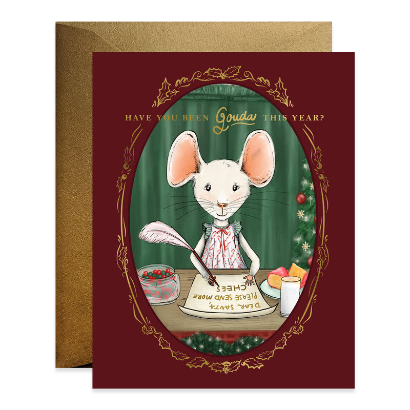 Gouda Christmas Mouse