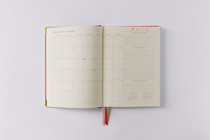 2025 The Good Life 17-Month Weekly Medium Bound Planner