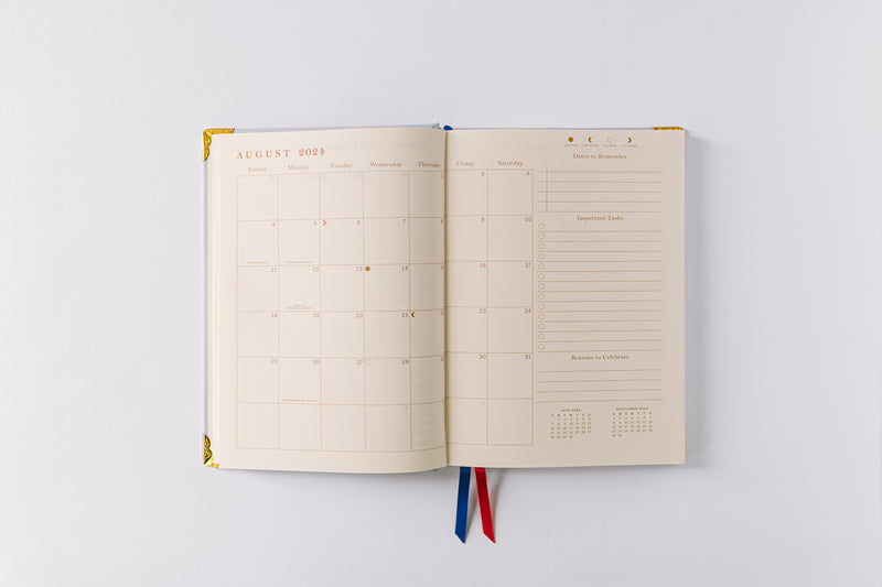 2025 Dutch Masters Kitten 17-Month Weekly Medium Bound Planner