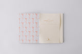 Parisian Blue Antique Bows Softcover Notebook