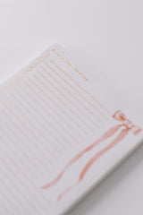 Make a List Darling Large Notepad